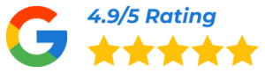 Google reviews 5 star rating.